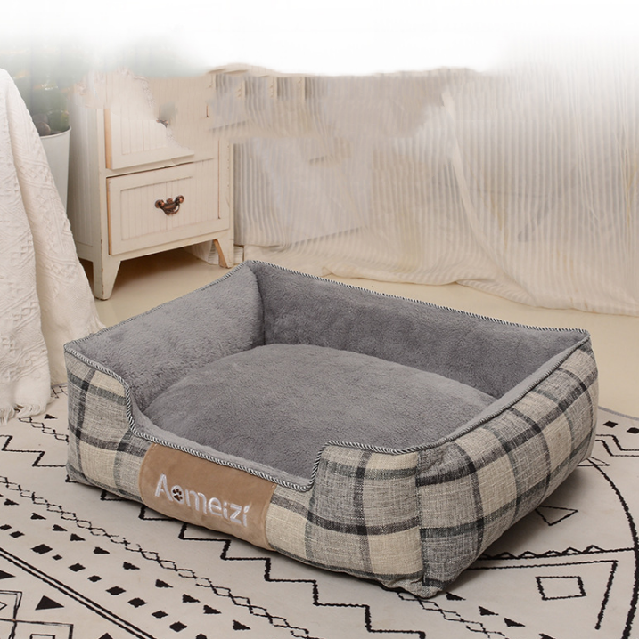 Dog Mat Biting Resistant Pet Bed In Winter