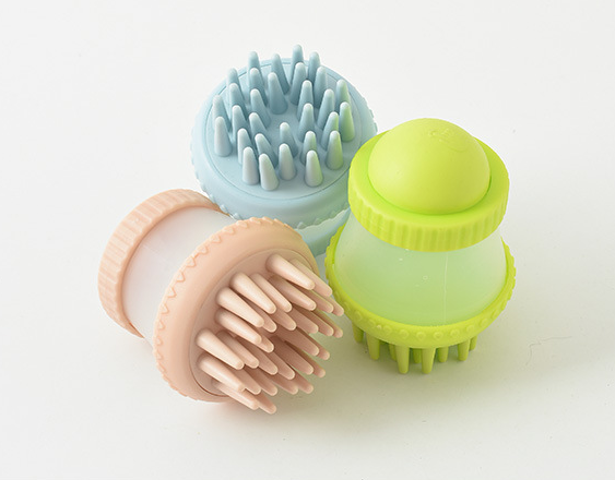 Multifunctional Pet Bathing Brush Silicone Massage Brush