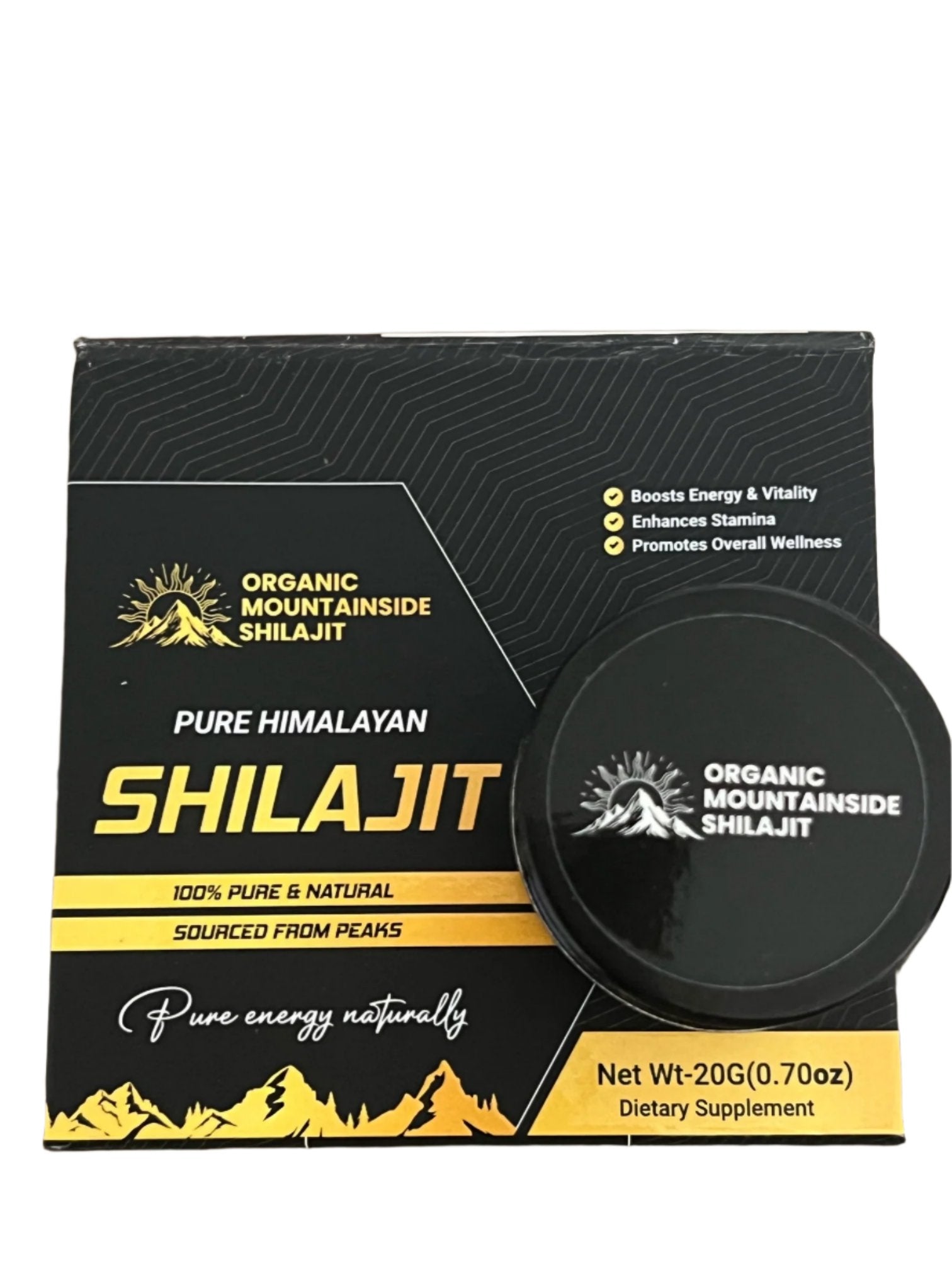 Organic Mountainside Shilajit Resin 20mg