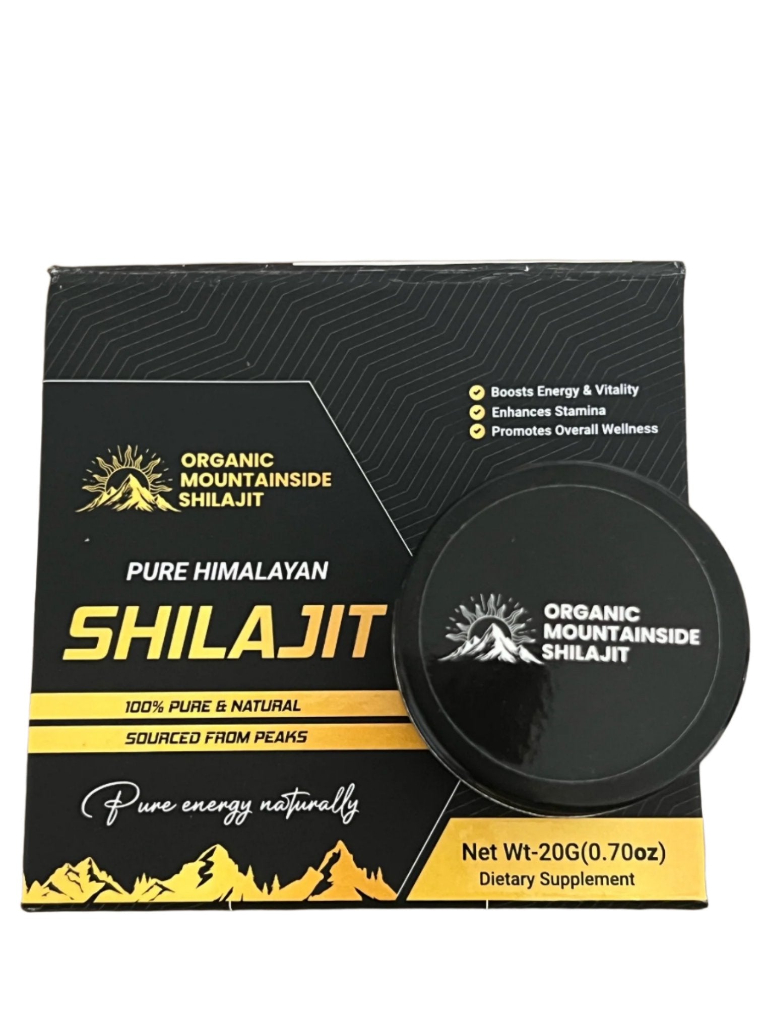 Organic Mountainside Shilajit Resin 20mg