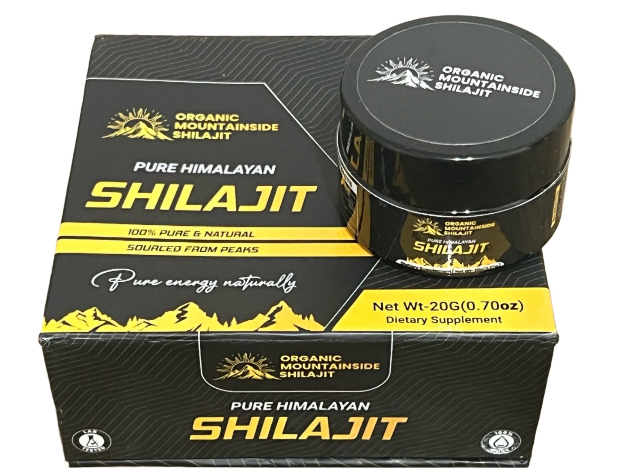 Organic Mountainside Shilajit Resin 20mg