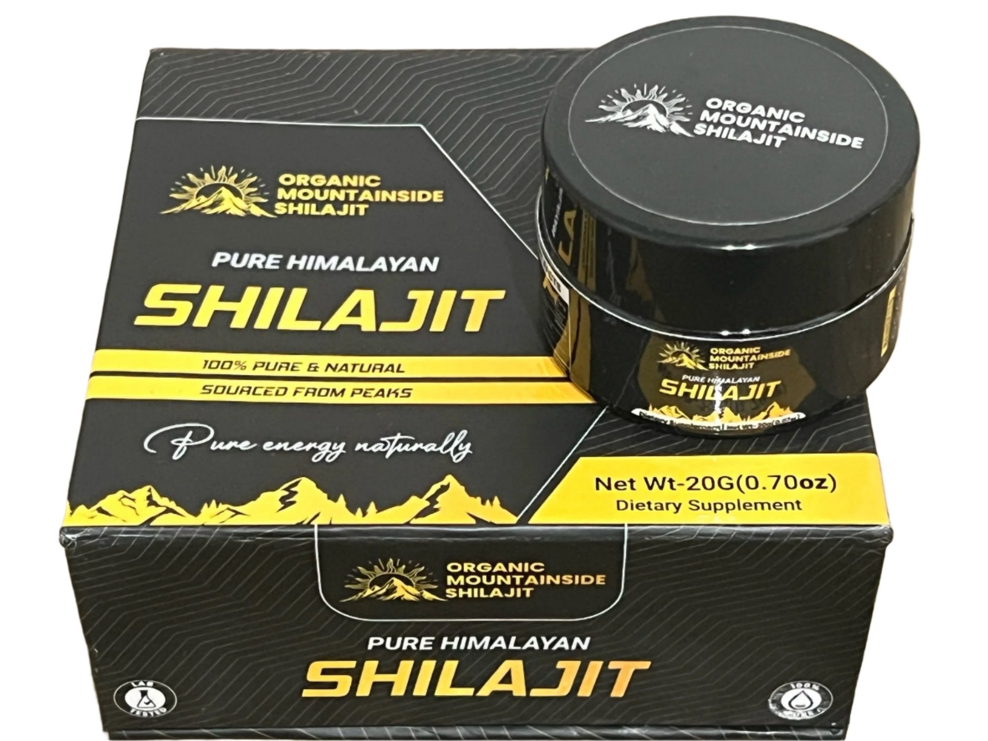 Organic Mountainside Shilajit Resin 20mg