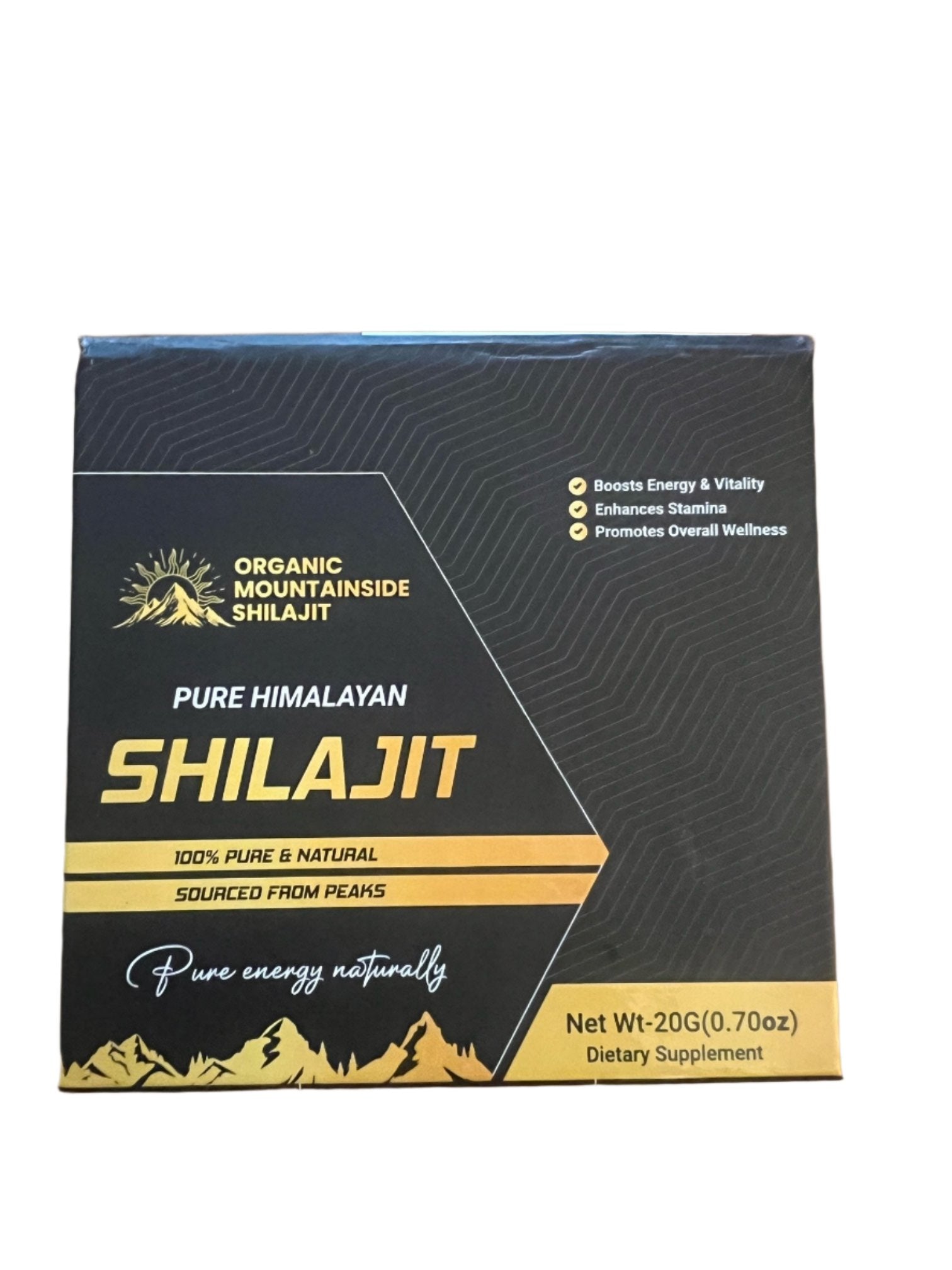 Organic Mountainside Shilajit Resin 20mg