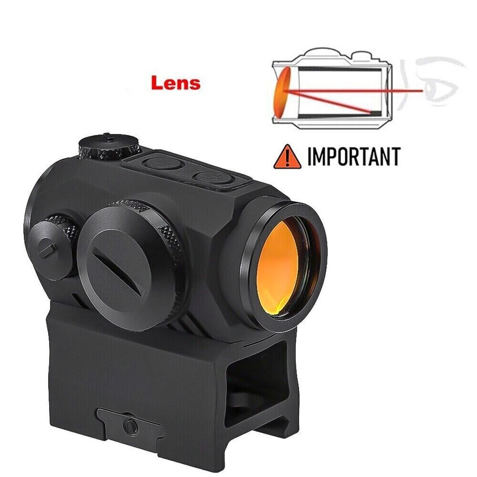 SIG SAUER ROMEO5 1X20mm Tactical Hunting Shooting Durable Waterproof Fogproof Illuminated 2 MOA Red Dot Reticle Gun Sight | Picatinny Mount Included