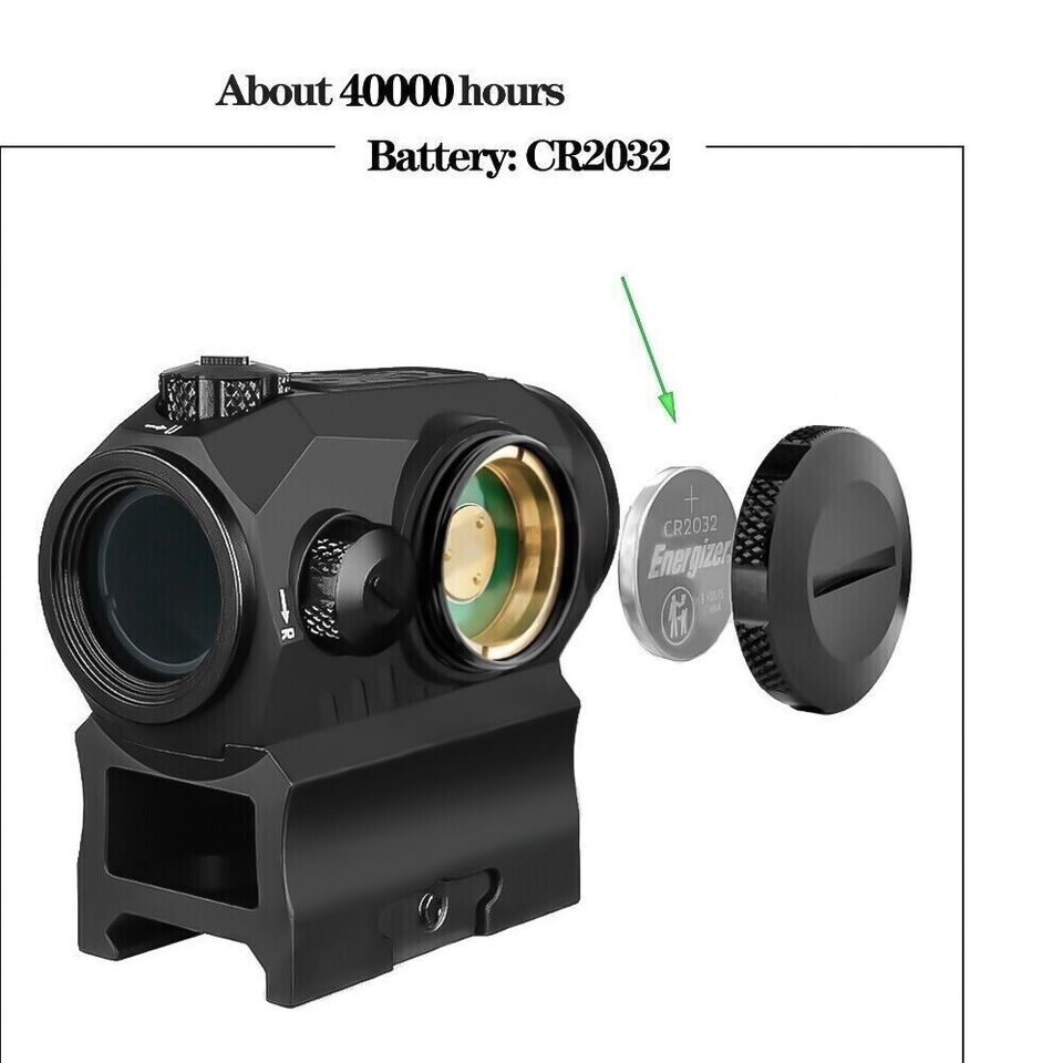 SIG SAUER ROMEO5 1X20mm Tactical Hunting Shooting Durable Waterproof Fogproof Illuminated 2 MOA Red Dot Reticle Gun Sight | Picatinny Mount Included